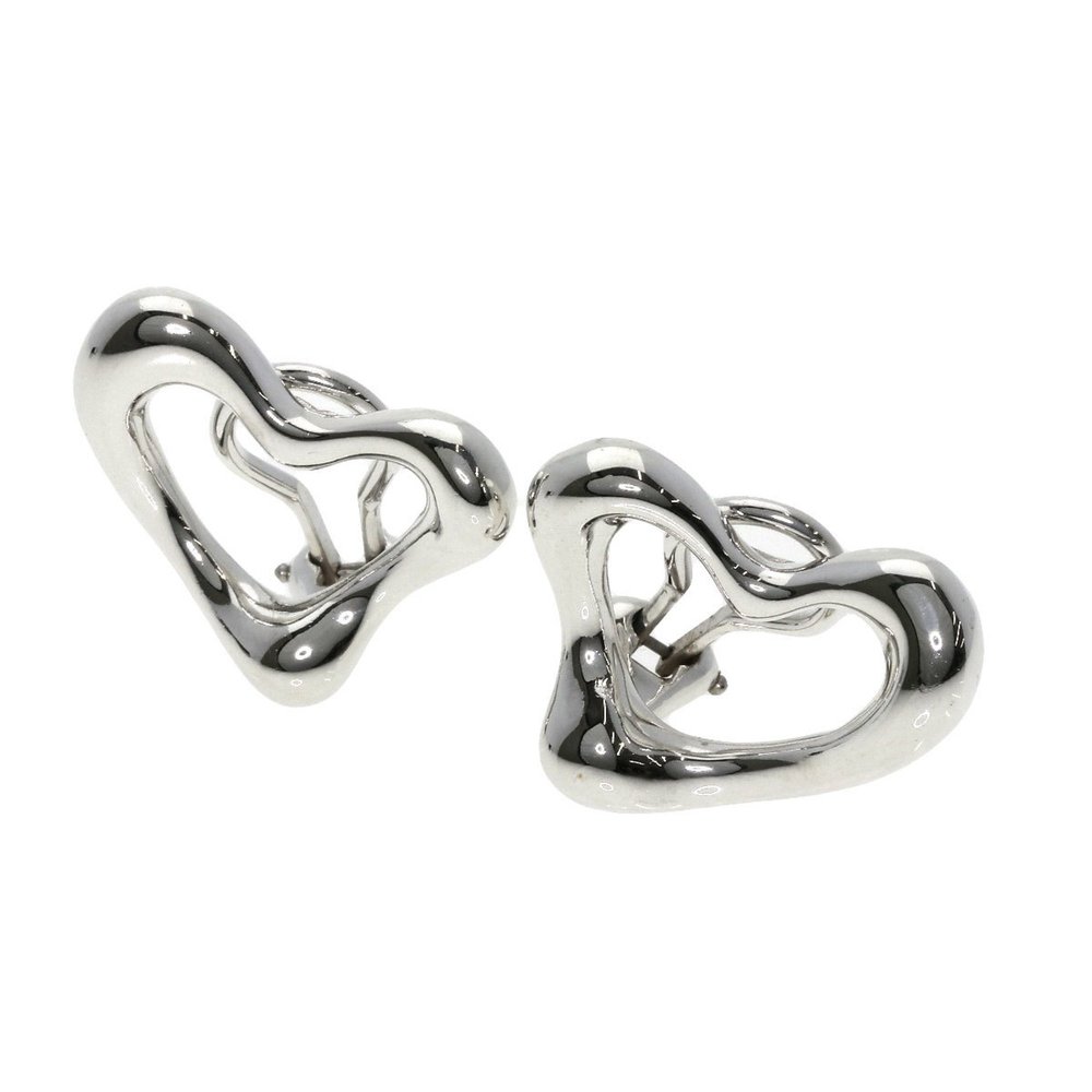 Tiffany & Co. Silver Heart Earrings